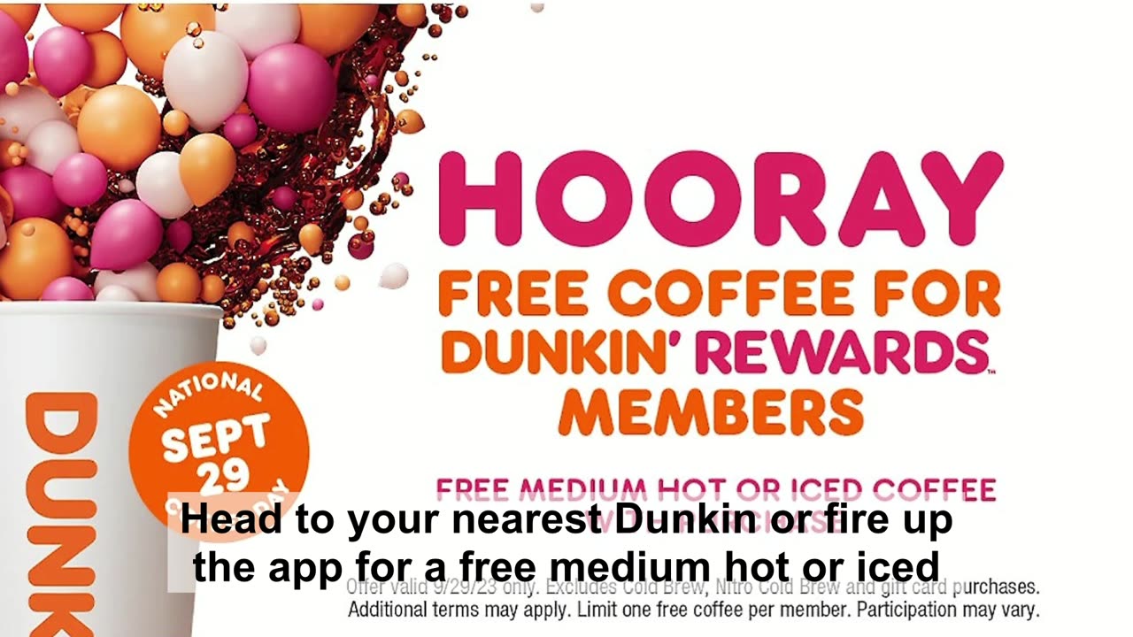 Dunkin' Free Coffee Alert: How to Score Your National Coffee Day 2025 Brew Today!