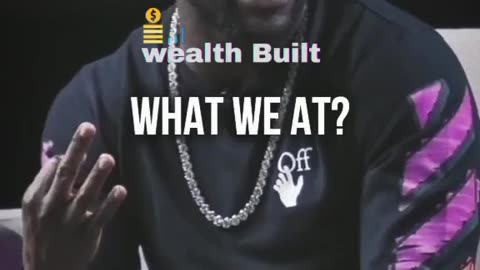 Wealth built tunnel vision