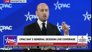 STEVEN MILLER & AN EPIC SPEECH!- Day Three AT CPAC - 2/22/25