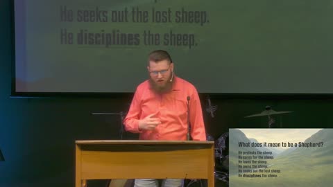 The Lord is My Sheppard - Pastor Aidan Wengel - July 6, 2025