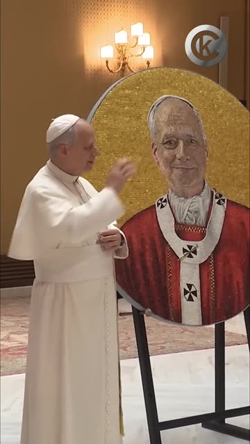 Papa Leone XIV:Presentato il mosaico con il suo ritratto ufficiale DOCUMENTARIO Si tratta del 267° ritratto papale che completa la celebre serie cronologica dei papi del cattolicesimo romano nella Basilica di San Paolo fuori le Mura
