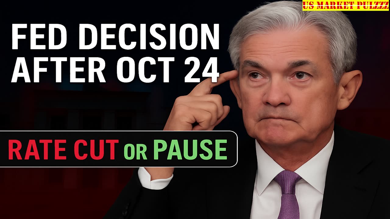 Big Decision Coming – Fed Rate Cut After Oct 24 ?