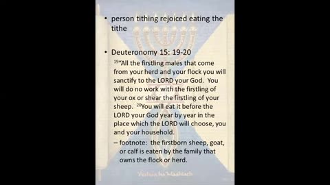 Tithes and Offerings