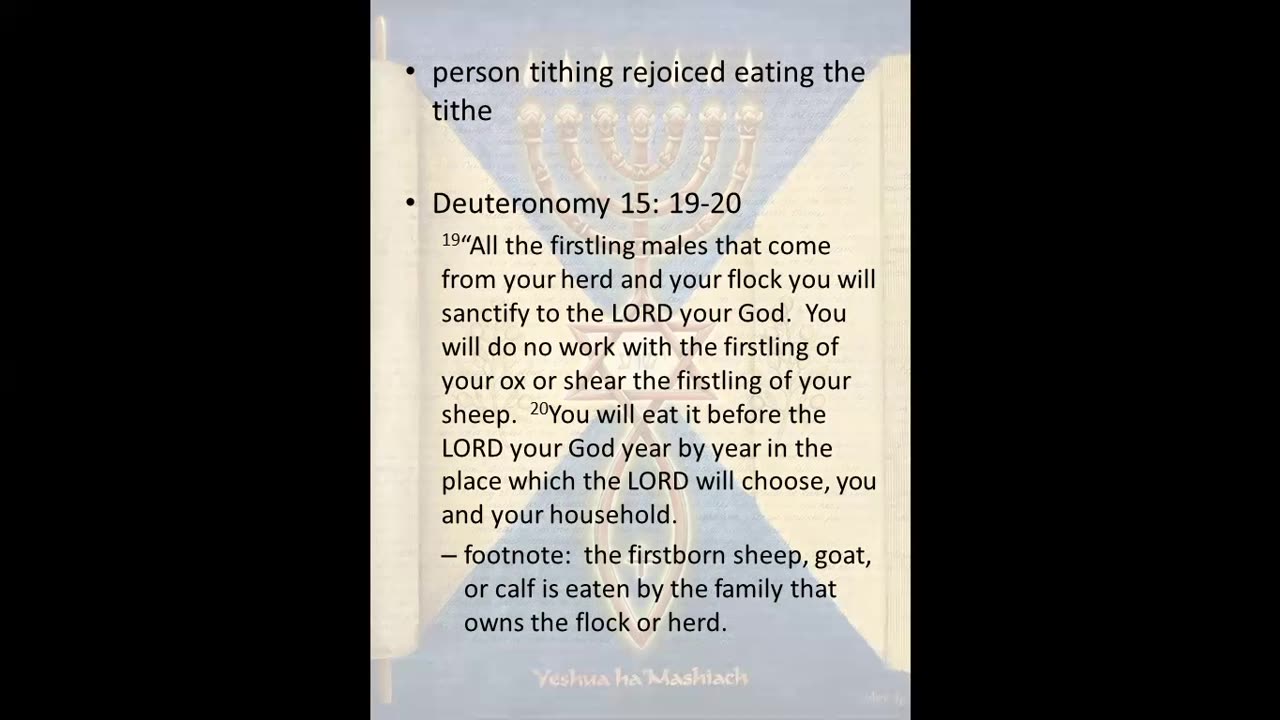 Tithes and Offerings