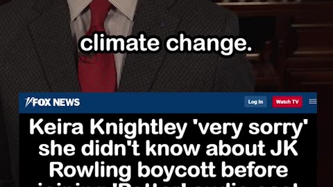 Keira Knightley 'Very Sorry' she didn't know about JK Rowling boycott