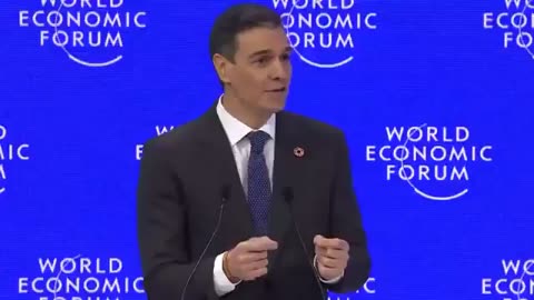 WEF 2025 Spanish PM Pedro Sanchez: There will be no internet access without digital ID.