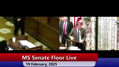 BREAKING: Mississippi Lieutenant Governor Delbert Hosemann collapses on