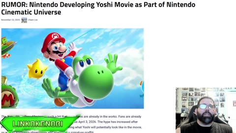 NCU Rumored To Have Yoshi Movie In The Works