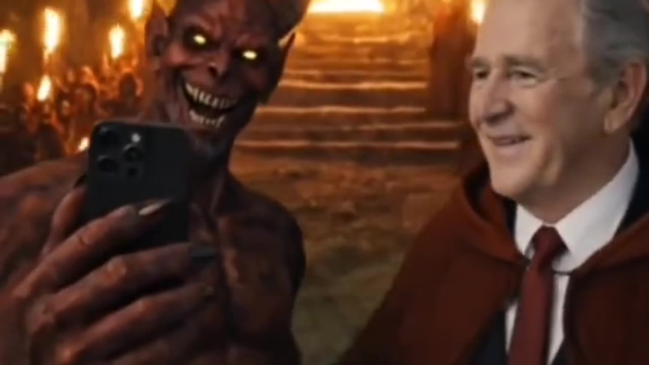 Satan selfies