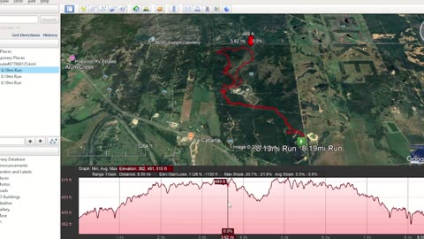 Buescher State Park kmz data