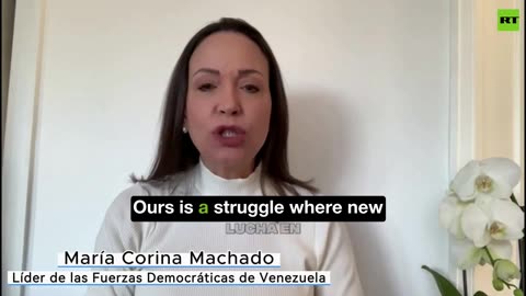 2026 year of Venezuela regime change — Nobel laureate Machado in New Year's address