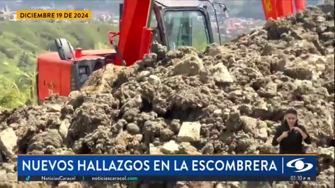 Nuevos hallazgos de restos óseos en La Escombrera, comuna 13 de Medellín