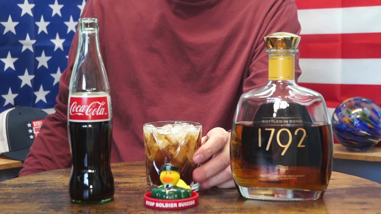 Robert Smith - 1792 Bottled in Bond Kentucky Straight Bourbon Whiskey& Coke from Mexico