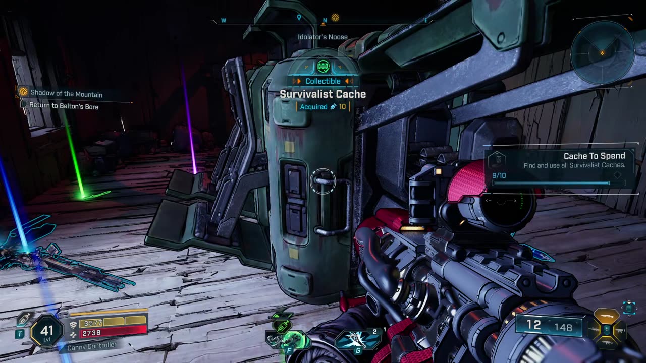 Borderlands 4: Survivalist Cache - Idolator's Noose, Racketrun