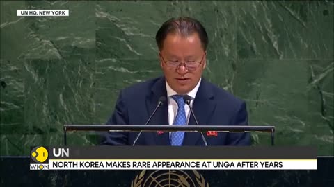 UNGA_President_Highlights_UN__Relevance____North_Korea_Makes_Rare_Appearance_at_UNGA___WION