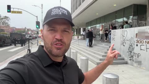 Ben Bergquam on the Ground In Los Angeles