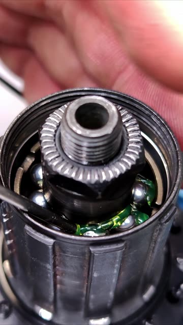 Your bike will be super fast if you properly grease your wheel hubs.