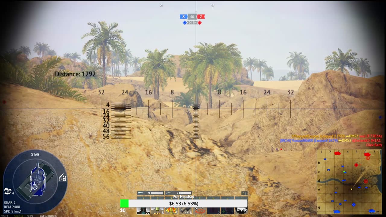 Gameplay Highlight of Live in German Top Tier