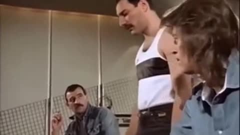 Freddy Mercury in the Studio 1985