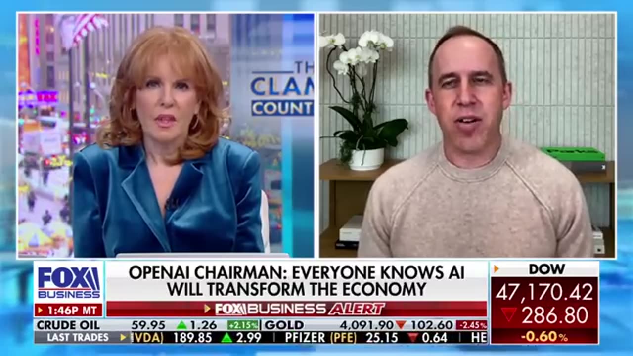 Everyone knows AI will transform the economy, OpenAI chair says