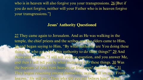 Christian Meme Video: Mark Chapter 11-12 (09/28/2025)