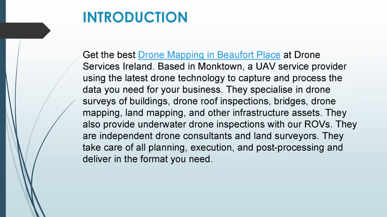 Get the best Drone Mapping in Beaufort Place