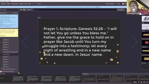 Power To Triumph || November 5, 2025 || “The Divine Mystery of Prayer"