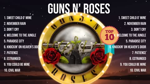 Guns N' Roses Top Ten