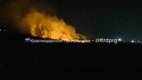 🔥 BAVOVNA at the Slavyansk ECO oil refinery in Slavyansk-on-Kuban at night.