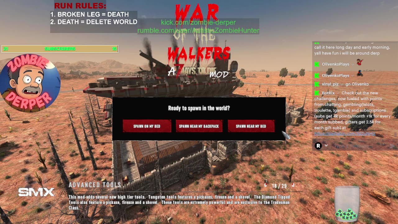 Crayon Eater's Paper World | 7d2d Permadeath WotW