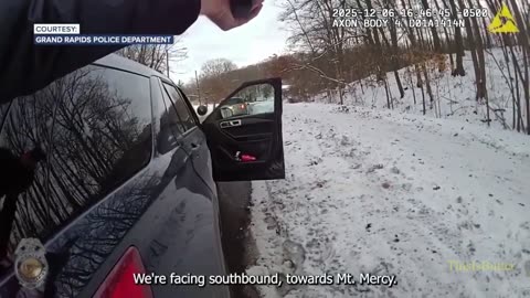 Grand Rapids police release bodycam video showing fatal shootout