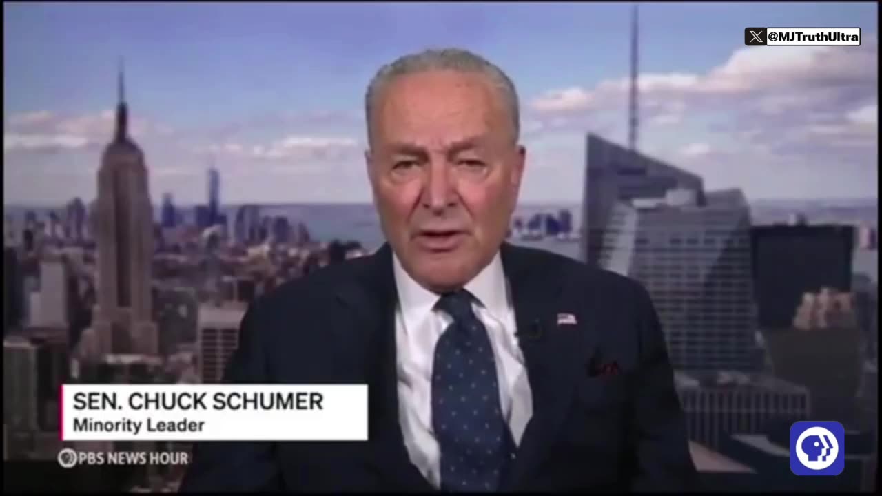 Chuck Schumer admitted that radical judges are not following the law and are partisan.