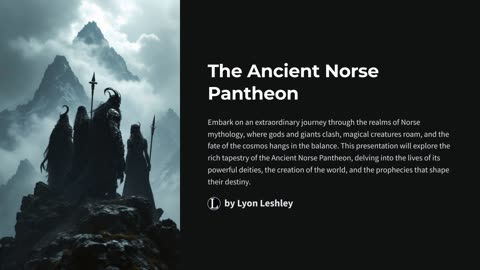 The Norse Pantheon