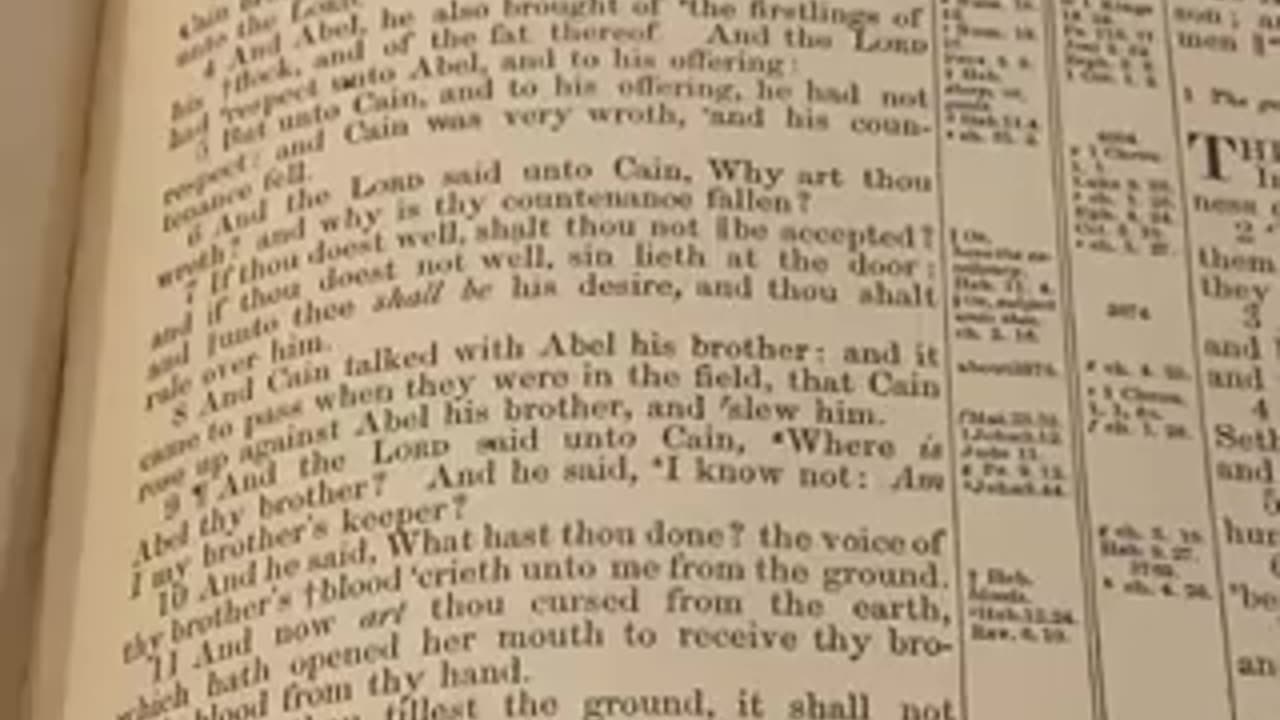 1885 Bible revealing so much knowledge about Genesis