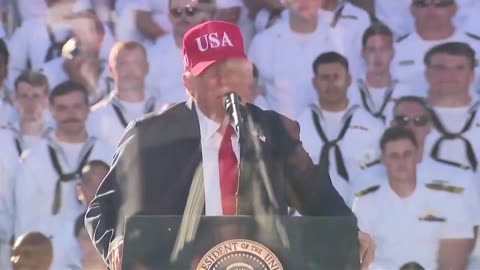 President Trump: “I want you to know that, despite the current Democrat 