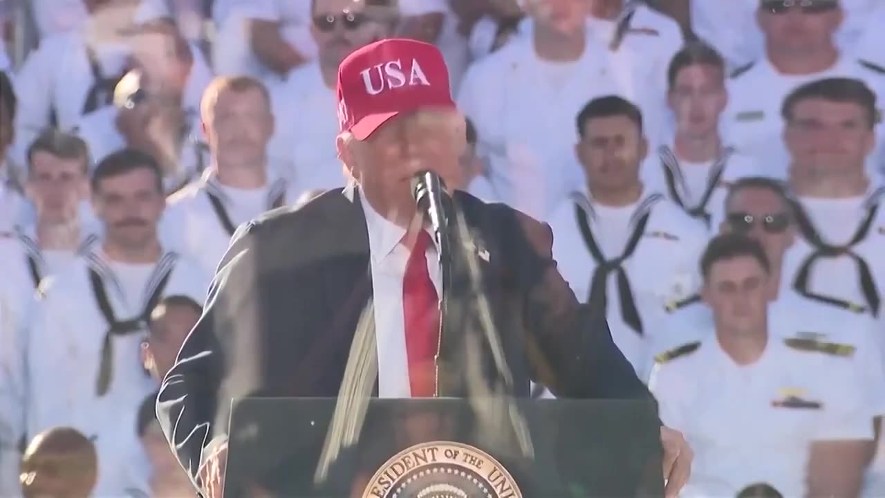 President Trump: “I want you to know that, despite the current Democrat