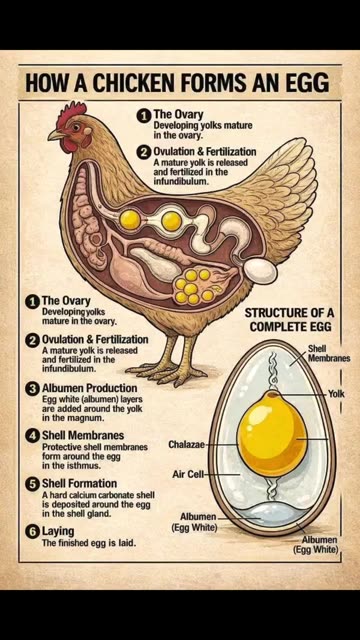 How an Egg 🥚 is Made