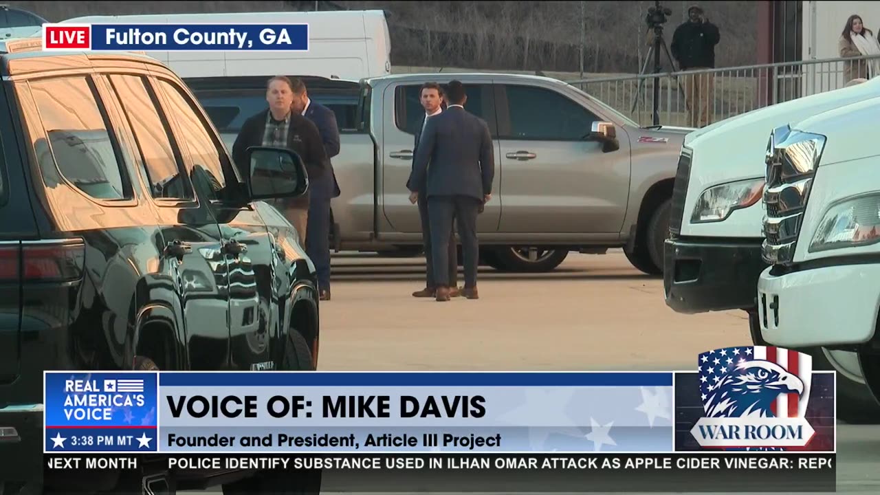 MIKE DAVIS ON THE FBI RAID IN FULTON COUNTY