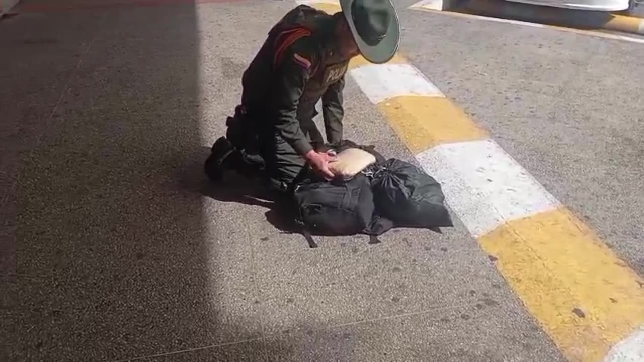 Maleta con Droga San Gil