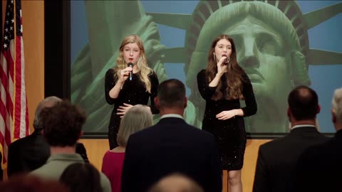 Aria Perform God Bless America For The OCPAC Foundation