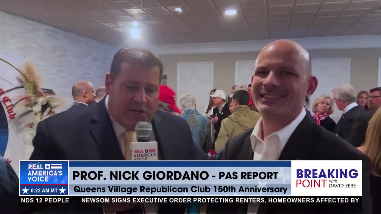 AT THE QUEENS VILLAGE REPUBLICAN CLUB