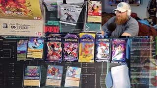 TCG Saturdays! Opening Final Fantasy MTG Along w/One Piece Packs & Lorcana! | Aqua Opens Some Packs