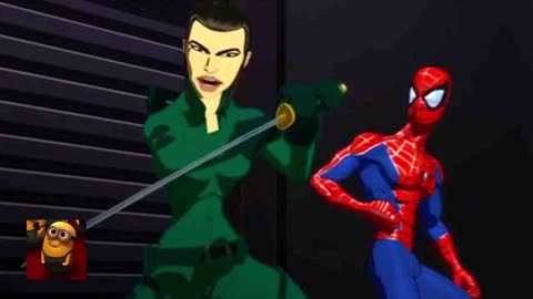 Spider-Man - Spider-Man & Shikata Team Up (S1E2) _ Movieclips