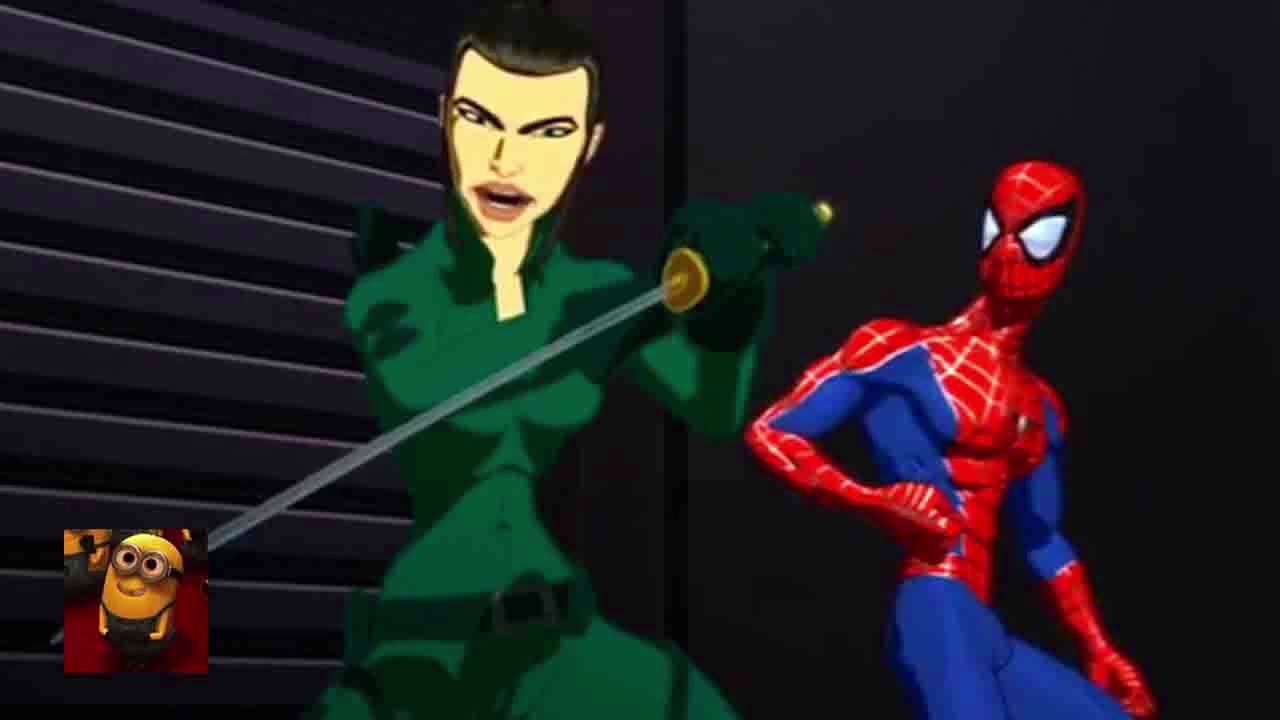 Spider-Man - Spider-Man & Shikata Team Up (S1E2) _ Movieclips