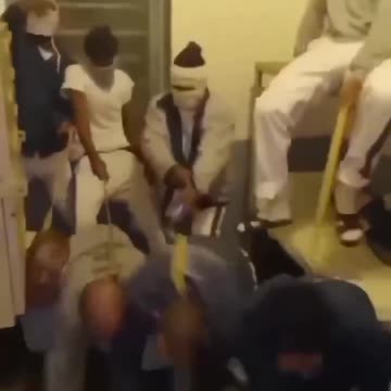 This video has gone viral & so far unchallenged for authenticity. It is black