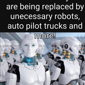 Ai and robots replacing more jobs!😡👎