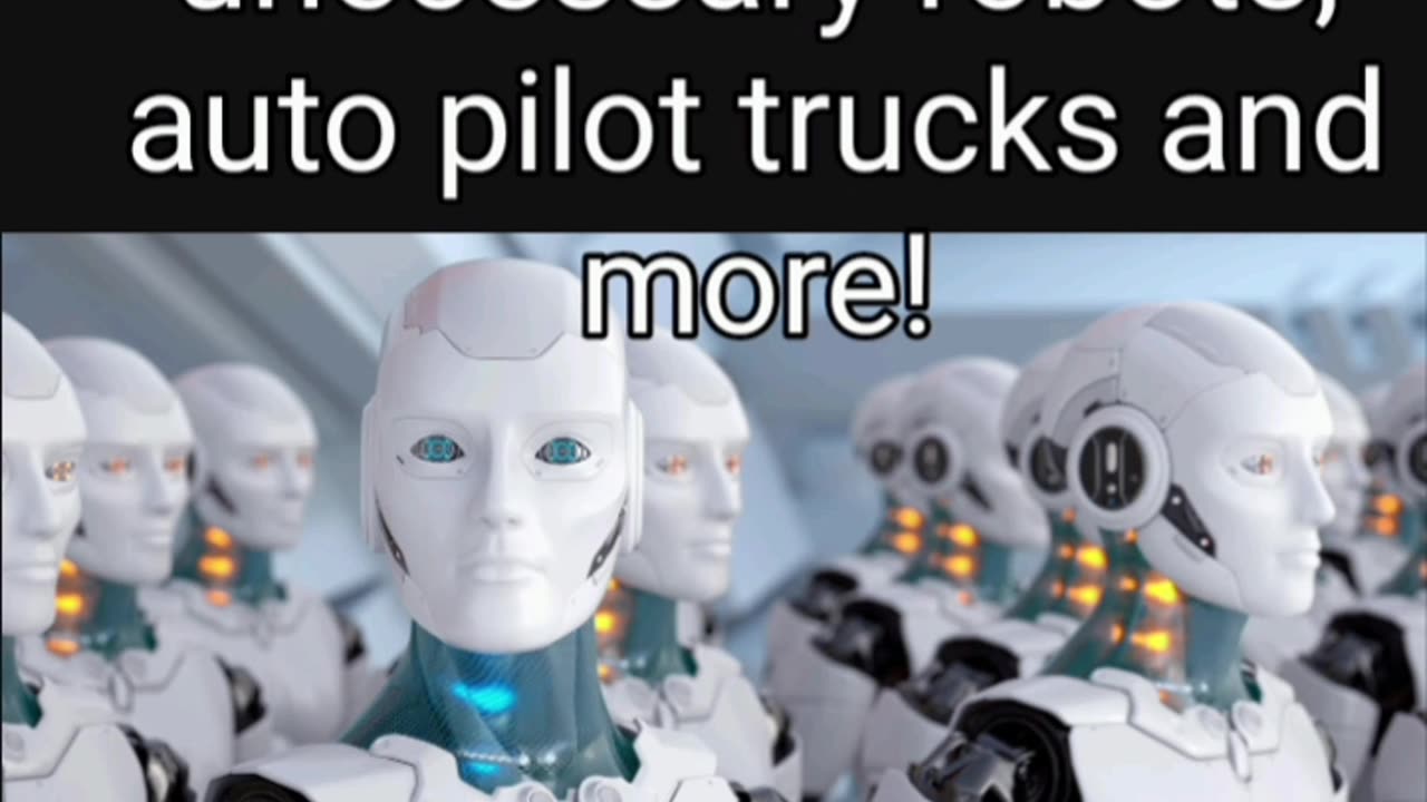 Ai and robots replacing more jobs!😡👎