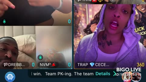 DREBABY VS MARA AND TRAPCECE READS TRAPCECE BEHIND LIONEL BIGO LIVE