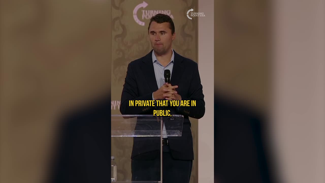 Charlie's Advice to Students Facing Ideological Pressure