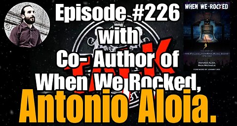 DIOTALK Episode #226 with Co - Author of When We Rocked, Antonio Aloia.